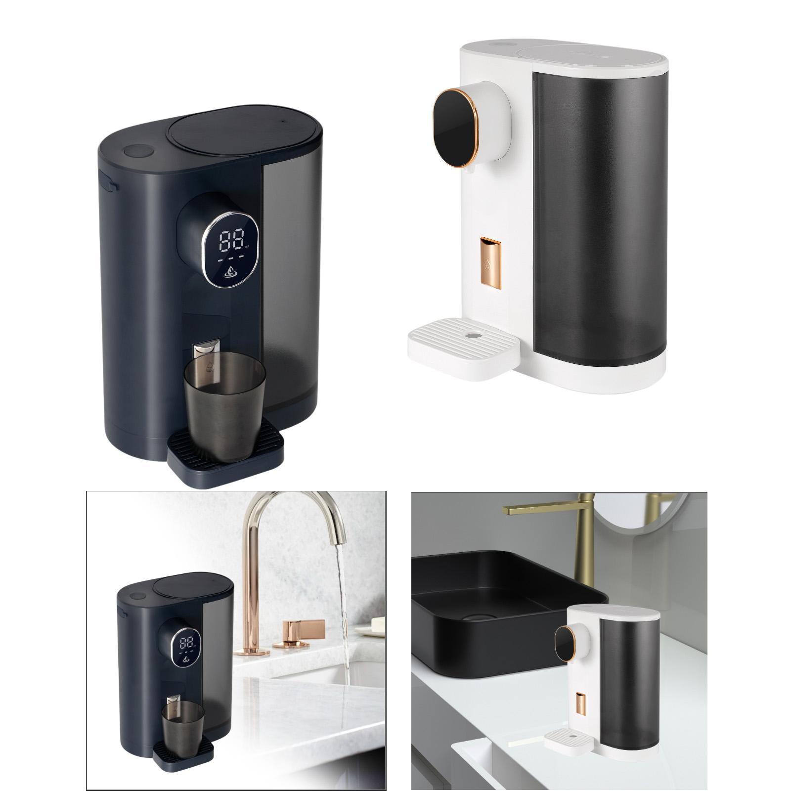 Automatic Mouthwash Dispenser for Bathroom Wall Mounted LED Screen Easy Refill blu