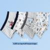 Children's Summer Cotton Boxer Briefs (Class A) for Boys Aged 9-12 - No Pinch Design.