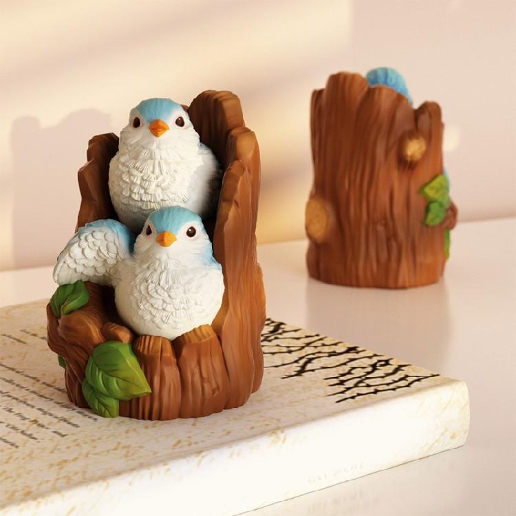 Multipurpose Silicone Mould for Handmade Soaps Candle Realistic Stump Sparrow Texture Designs