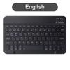 Spanish/English Bluetooth Keyboard 10 Inch for iPad Air 4 5 Pro Wireless Rechargeable Keyboard for Phone Tablet Laptop Universal
