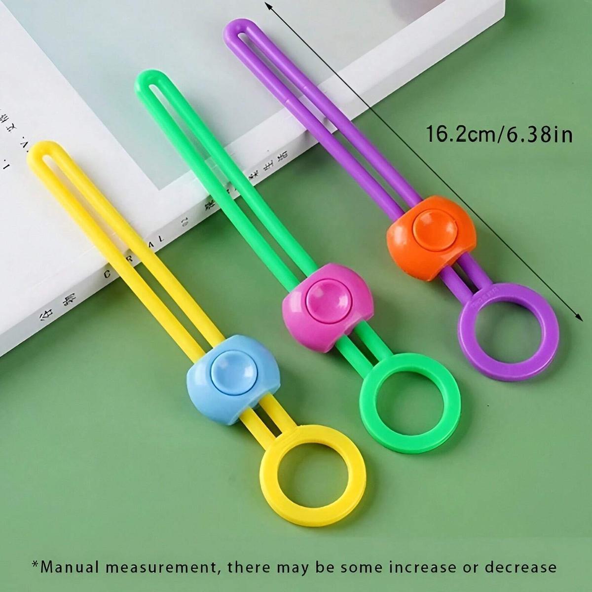 

6pcs Color Sealing Rope Bandage - Kitchen Food Preservation Sealing Clip, Multi-Function Cable Organizer, Creative Rope Binding