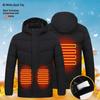 Men's Smart 11-Zone Heated Winter Jacket - Three-Control Warm Cotton Outerwear