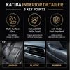 Katiba Interior Cleaner & Protectant Spray 500ml Leather Plastic Rubber Detailer