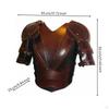 Female Fighter Cuirass Vintage Look Medieval Leather Realistic Design Knight Chestplate for