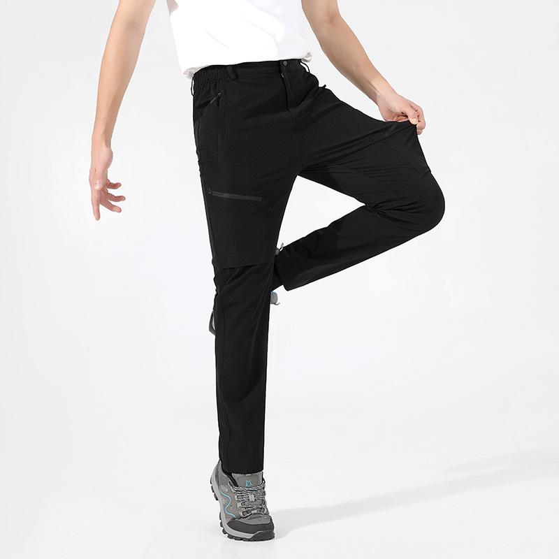 Unisex Quick-Dry Outdoor Hiking Pants, Summer Lightweight, Waterproof, Elastic & Breathable.
