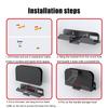 Wall Mount Host Universal Wall Bracket with Controller Hook Stand Holder Handle Storage Rack for Switch2 Game Console
