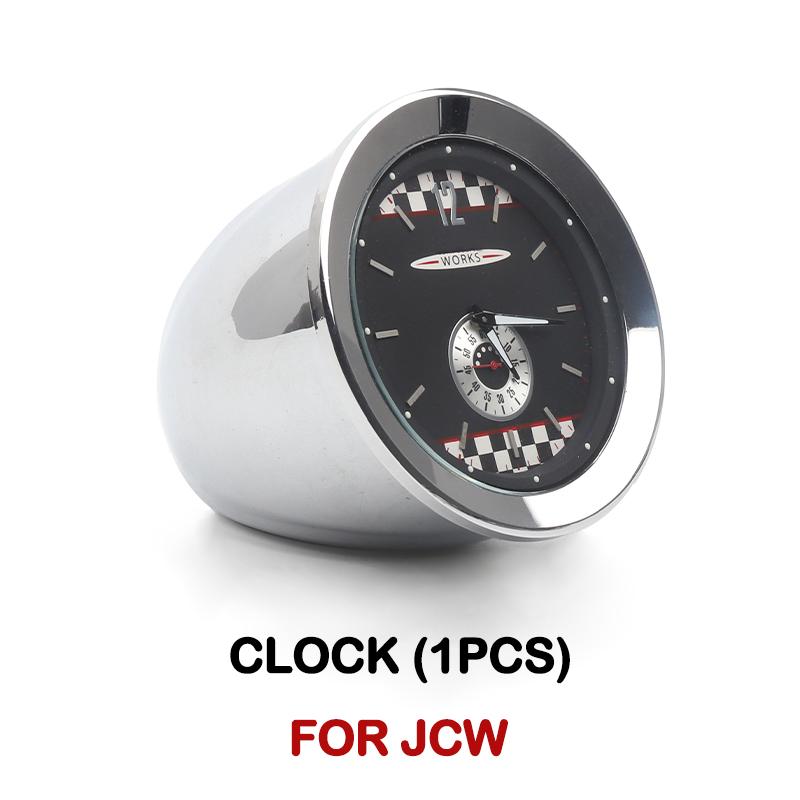 BLG1 Car Clock Ornament For Mini Cooper One S F54 F55 F56 F57 For JCW Dashboard Interior Watch Cover Auto Accessories Decoration