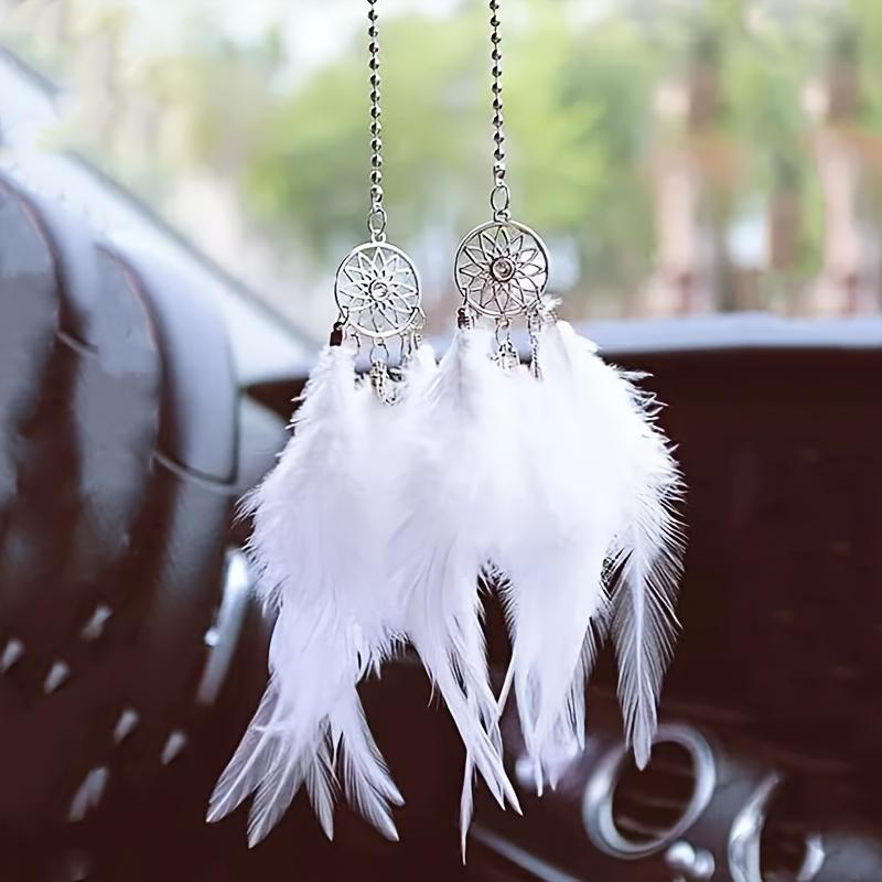 1pc Dream Catcher Feather Design Car Hanging Decoration
