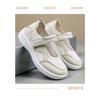 New Breathable Casual Shoes for Women In Summer Soft Soled Non Tiring Velcro Shoes