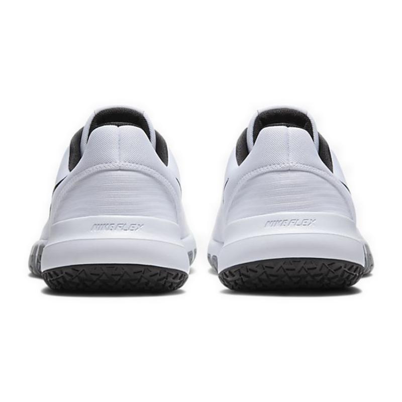 Nike Flex Control 4 White Smoke Grey Black Sneakers CD0197-100