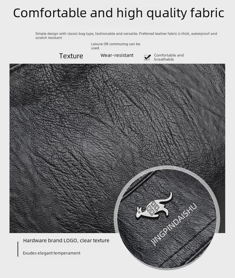 2024 Všestranná taška přes rameno a messenger z měkké kůže: Vícevrstvá, Velká kapacita pro ženy středního a staršího věku