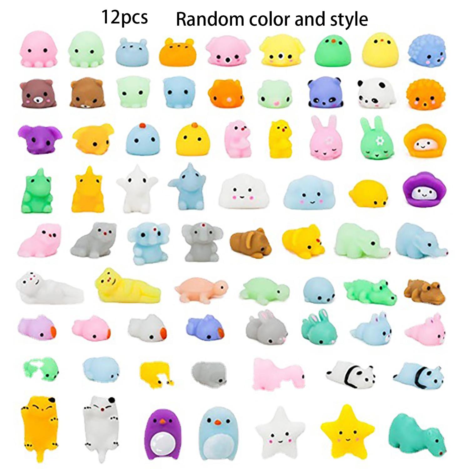 

Animal group decompression tool, novel and creative mini venting squeeze toy, stress relieving ball