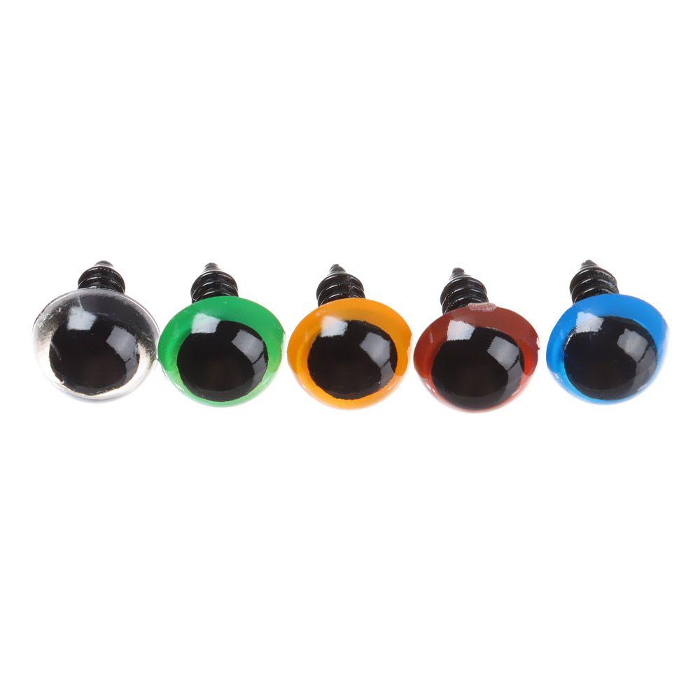 100PCS New Toys Crochet Plastic Accessories 8-12mm Dolls Eyes Craft Animal Safety Eyes