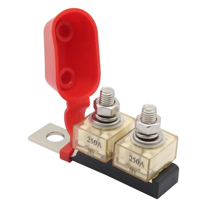 100-300A Waterproof Fuses And Compact Double Terminal Battery Fuses Block For Marine Boat Applications