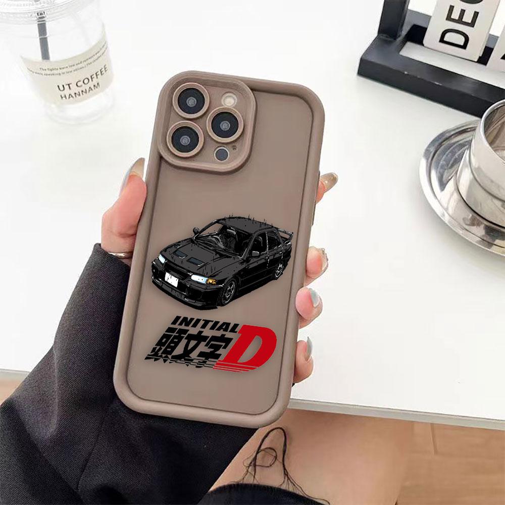 I-Initial D AE86 Tail Light Vehicle Phone Case For iphone Apple 17 AIR 16 16E 11 12 13 14 15 XR Plus Pro Max Silicone Case Cover