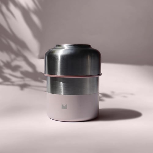 Meroware Lily Thermo Food Jar (Dusty Rose/Pink) 350ml Lunch Jar/Soup Jar