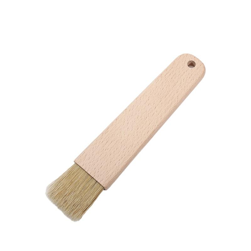 Kitchen Barbecuing Oil Basting Baking Brushes Wooden Handle Sauce Butter Pastry Brush Baking Cooking Tools Bakeware