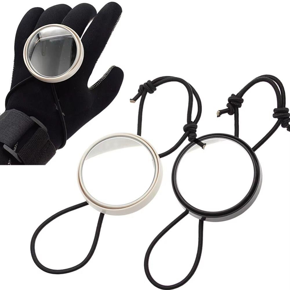 Convex Lens Diving Wrist Mirror Observation Diving Observe Mirror  Swimming Activities