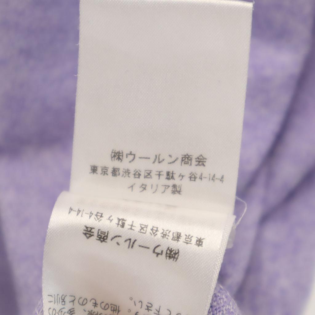 Brunello Cucinelli Made In Italy Long Sleeve V Neck Knit Purple Men's Used