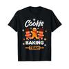 Cookie Baking Team Christmas Family Gingerbread T Shirt Black Vintage Streetwear Graphic Homme Designer Clothes Fashion