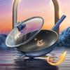 ASD CC32Z8Q 32cm Titanium Ceramic Non-Stick Wok