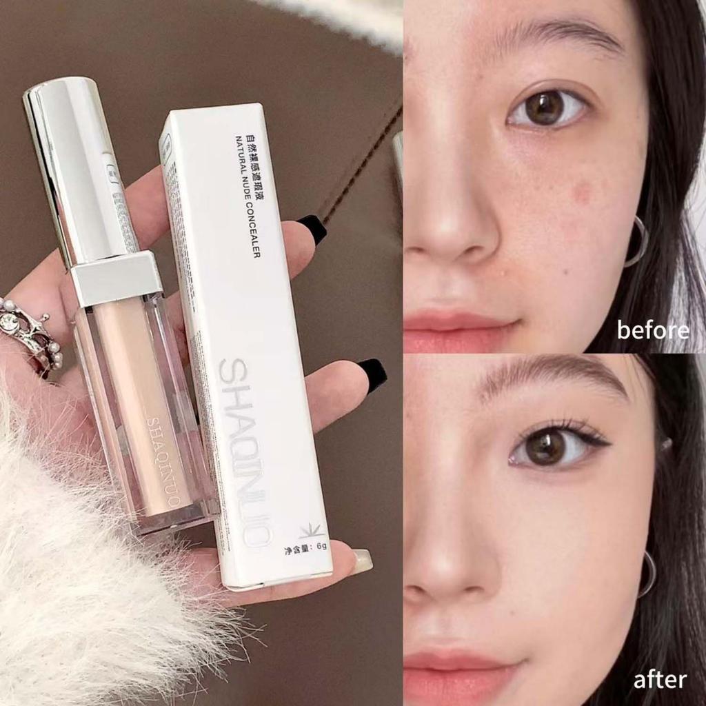 Feuchtigkeitsspendender Leichter Flüssig-Concealer Vollständige Deckkraft Creme-Concealer Hautunreinheiten & Hautverfärbungen