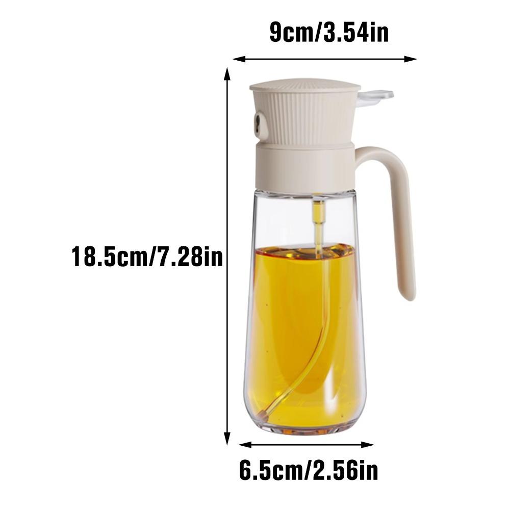 Garrafa Dispensadora de Azeite de Qualidade Alimentar 9,46oz/280ml Pote de Óleo Borrifador de Óleo Durável Ferramentas de Cozinha