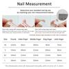 10pc Detachable Stiletto Almond Dark Cool Y2K Press On Nails Ballet Black Chain Handmade Full Cover Fake Nail With Glue Nail Art