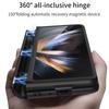 Magnet Hinge Stand Case For Samsung Galaxy Z Fold 4 3 5g Fold4 Fold3 Case Magnetic Adsorption Holder Matte Hard Pc Phone Cover