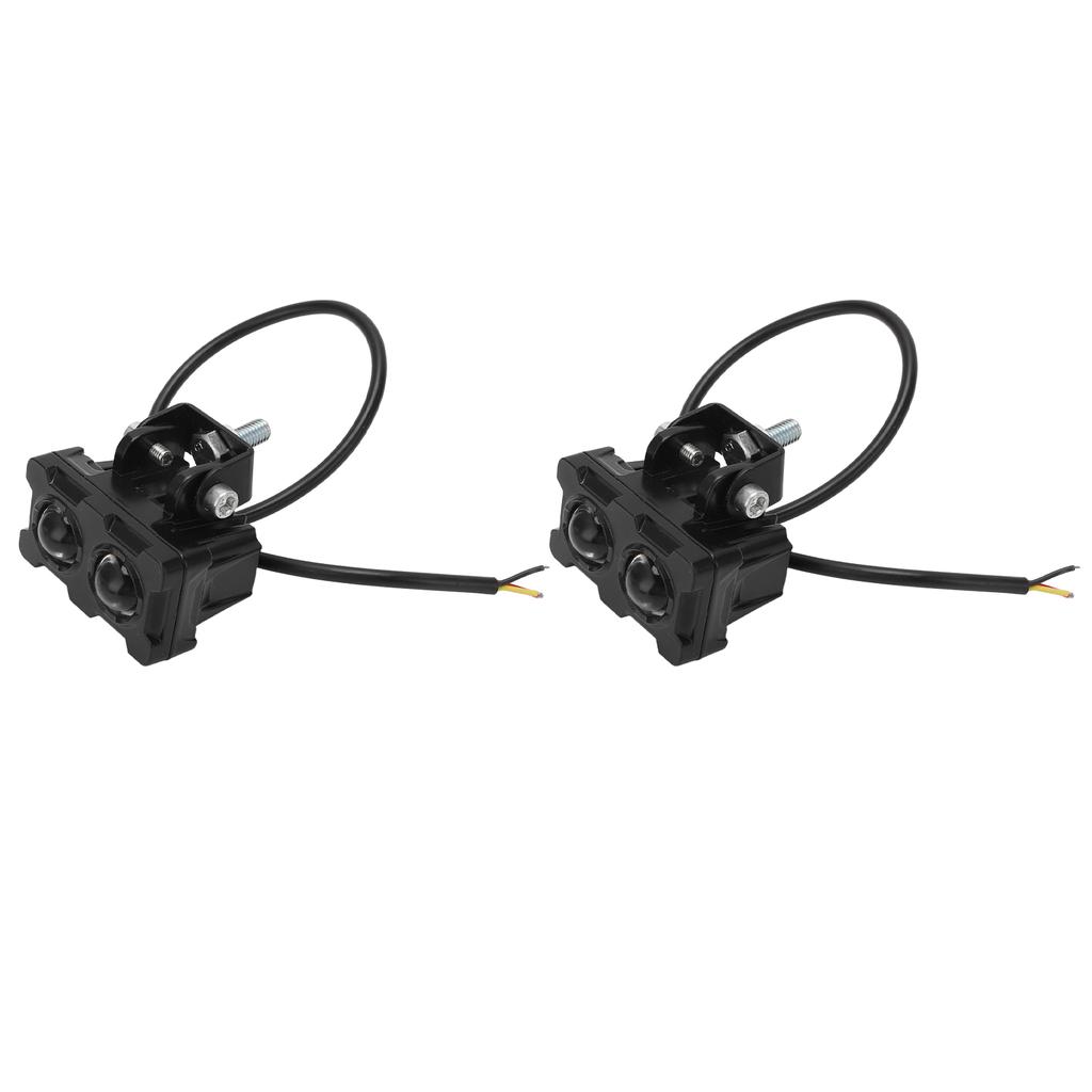 1 Paar LED-Arbeitsscheinwerfer für Motorräder, geeignet für Offroad-Motorräder, UTVs und ATVs mit M8-Befestigungsöffnung