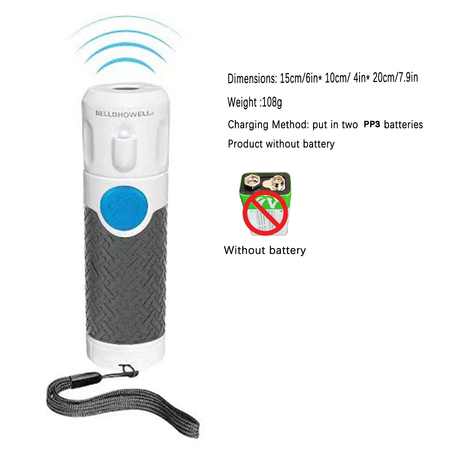 

Ультразвуковой отпугиватель собак, портативное устройство для отпугивания собак, устройство против лая собак, портативное устройство для контроля лая собак со светодиодной подсветкой белый