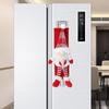 2 Pcs Xmas Refrigerator Handle Cover 23x16cm Gnome Kitchen Appliance Handle Cover for Microwave Dishwasher
