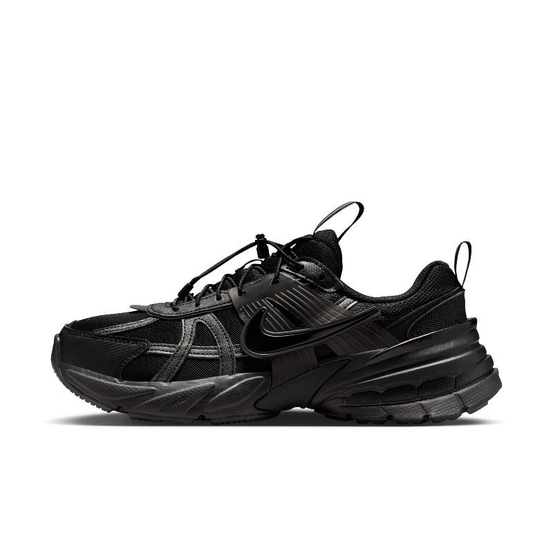 Nike Women s Breathable Lightweight Sport Shoes - Winter New Style Retro Running Shoes - Layered Design NIKE V2K RUN IH038 35.5 чёрный