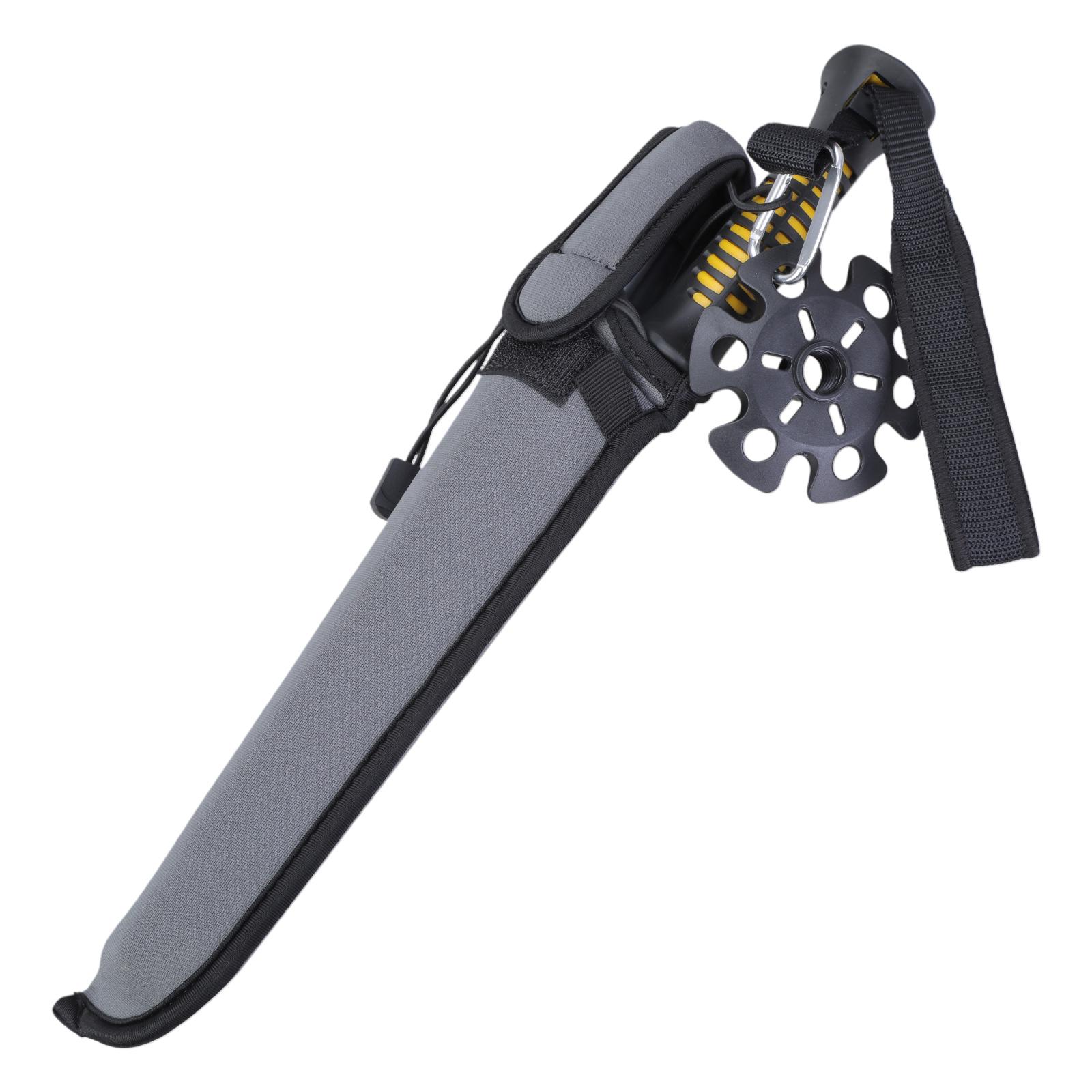 

Wading Rod Staff Collapsible Aluminum Alloy Fishing Stick Hiking Accessories Outdoor Water Probe Rod Folding Tackle Rod
