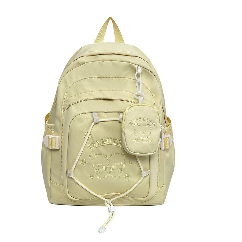 Schoolbag Bag Female Cute Japanese Girl College Style Junior High School Student Schoolbag Casual Versatile Backpack Travel Backpack