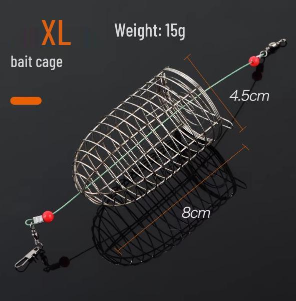 Stainless Steel Fishing Bait Cage - Tackle Accessory