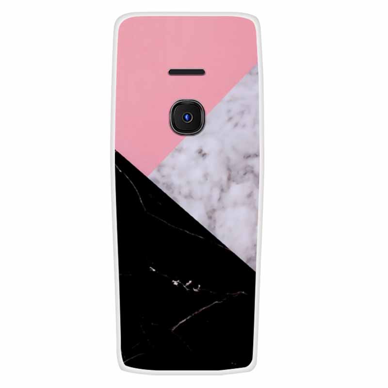 For Nokia 8210 4G Case Soft Silicone Space Landscape Covers for Nokia 6300 4G Cases Colorful Bumpers Cat Phone Protective Bags