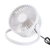 Desk Fan 360 Degree Rotation Low Noise Brushless Motor USB Powered Portable Small Table Fan for Home Desktop   Travel