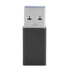 TypeC Adapter Converter Female to USB3.0 Male USB Fast Charging Computer Accessories(Black )