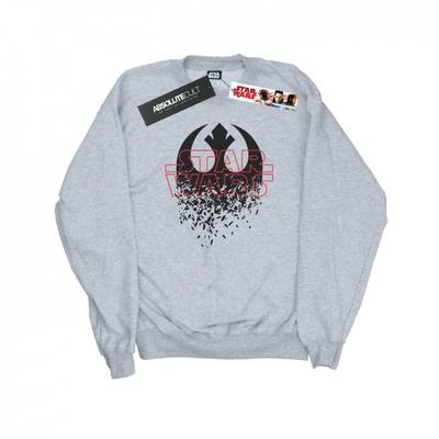 Erkek Son Jedi Parçalanmış Amblem Sweatshirt