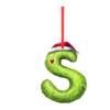 2D 26 Letter  Christmas Ornaments Acrylic Flat Christmas Tree Home Decorations Ornaments