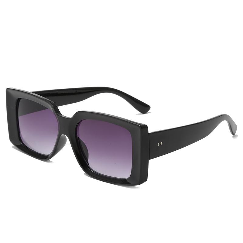 New Narrow Frame Sunglasses Women Fashion Vintage Big Square Sun glasses European American Style