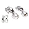 Stainless Steel Cabinet Door Hinges No Punching Door Concealed Hinges  Furniture