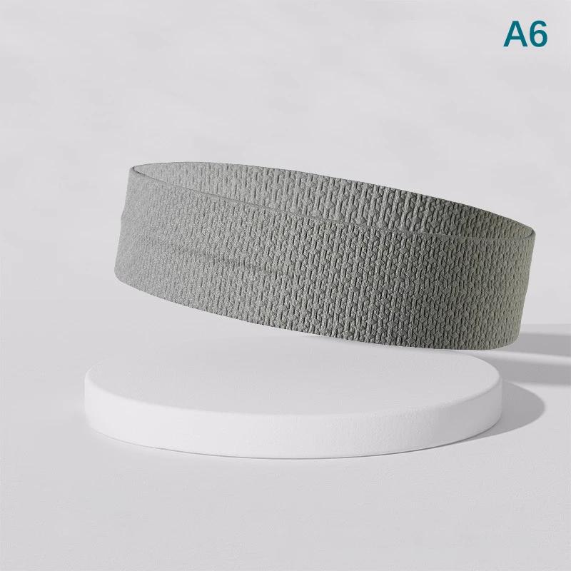 Outdoor Sweat Sports Elastic Cotton Hairband Fashion Headbands For Women Men Solid Running Fitness Yoga Hair Bands Stretch