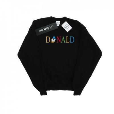 Moletom masculino com letras do Pato Donald