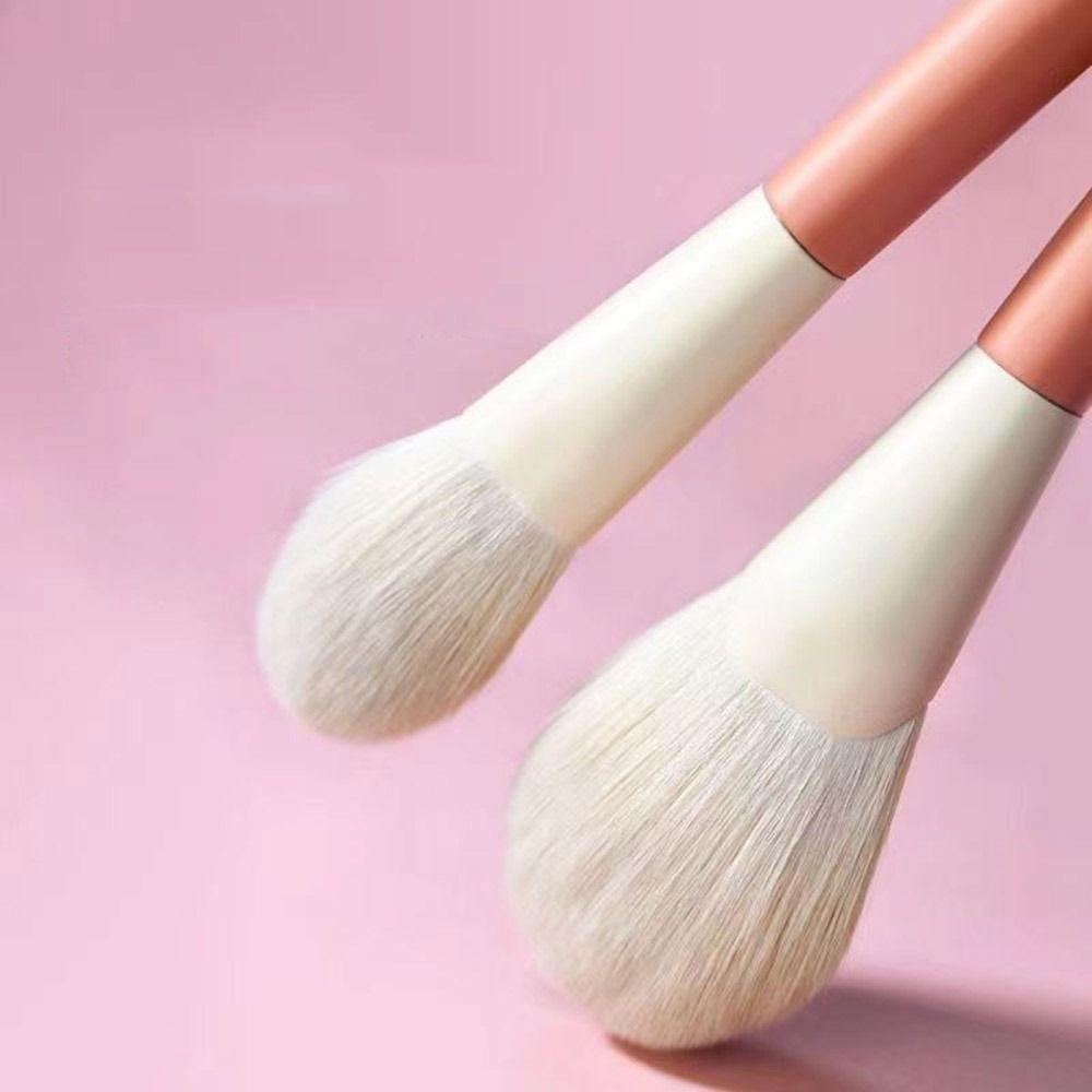 Fluffy Makeup Brush Set Soft Hair Concealer Brush Loose Powder Brush Eye Shadow Brush Women