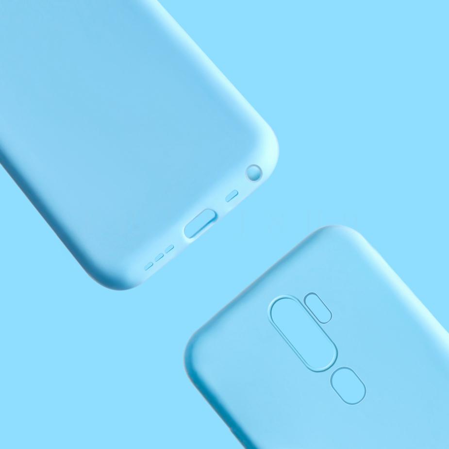 Smooth Candy Case For OPPO A5 (2020) Liquid Silicone Cases For OPPO A9 (2020) A11X Slim Soft TPU Silicone Cover OPPO A5 2020 Bag
