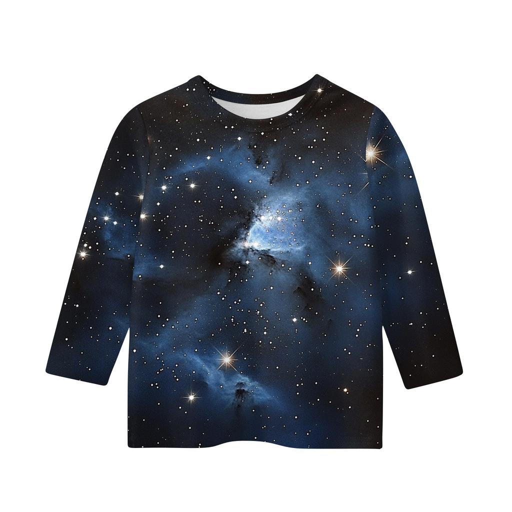 Magliette stampate per ragazze giovani 5-16 anni Girocollo Maniche 3/4 Magliette Top Trendy Outfit T-shirt