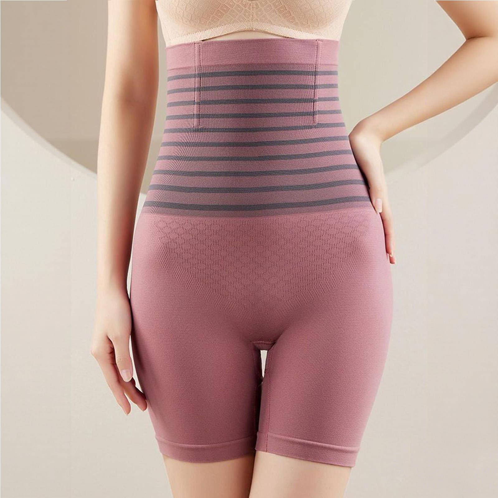 High Waist Shaping Tummy Control Shorts Seamless Body Shaper Slimming Waist Trainer Panties for Women M