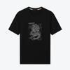 Septwolves Men's Thin Dragon Print Antimicrobial T-Shirt
